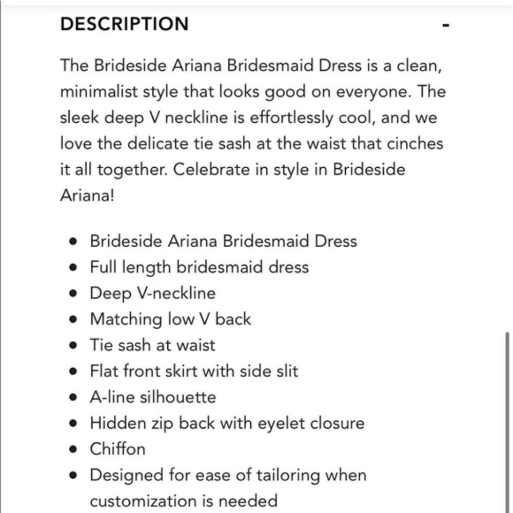 Brideside Ariana - Picture 6 of 6